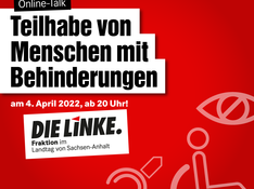 Beteiligung von Menschen mit Beeinträchtigungen - unser Thema am 4. April