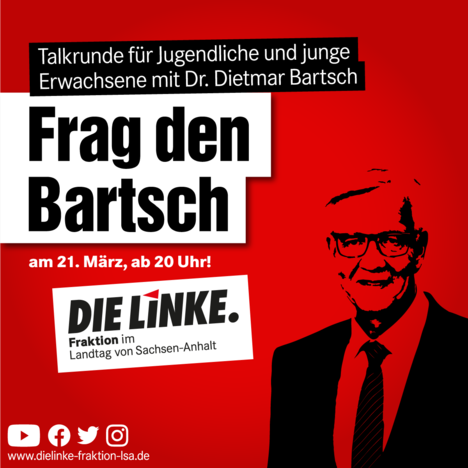 Online-Talk mit Dietmar Bartsch