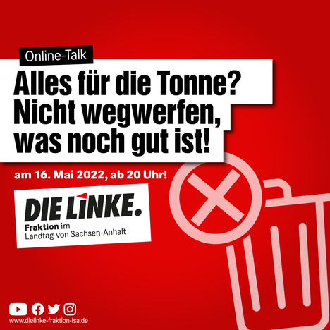 Für das Wegwerfverbot!