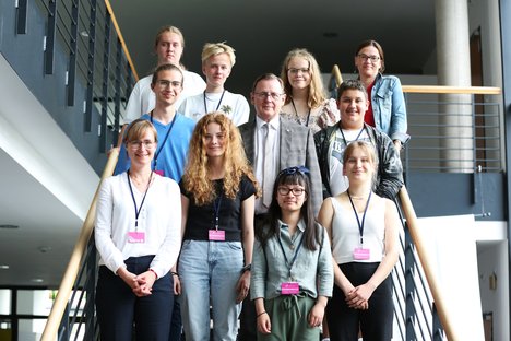 Besuch bei Bodo Ramelow im Landtag von Thüringen